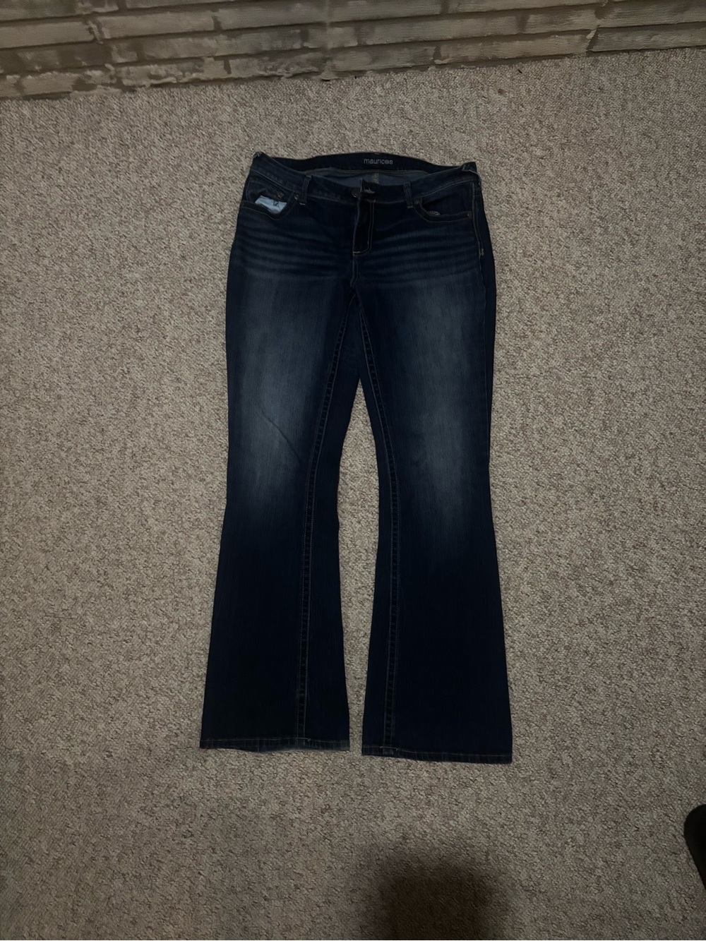 Maurices Indigo Flare Jeans
